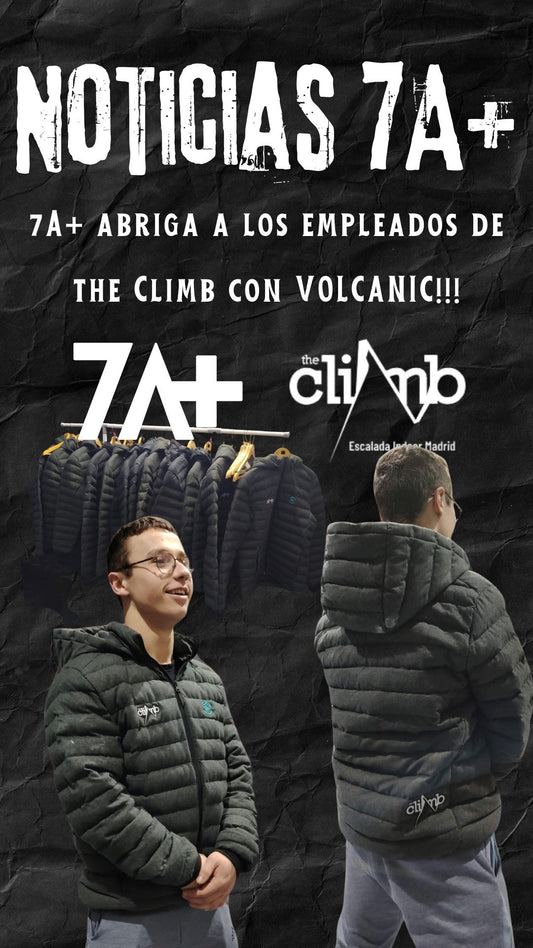 ESCALADA y BOULDER: ACUERDO ENTRE 7A+ y THE CLIMB