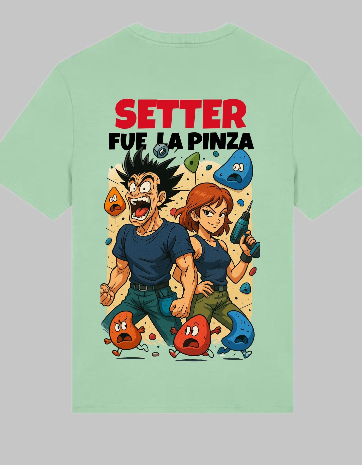 Camiseta Setter color Beach trasera