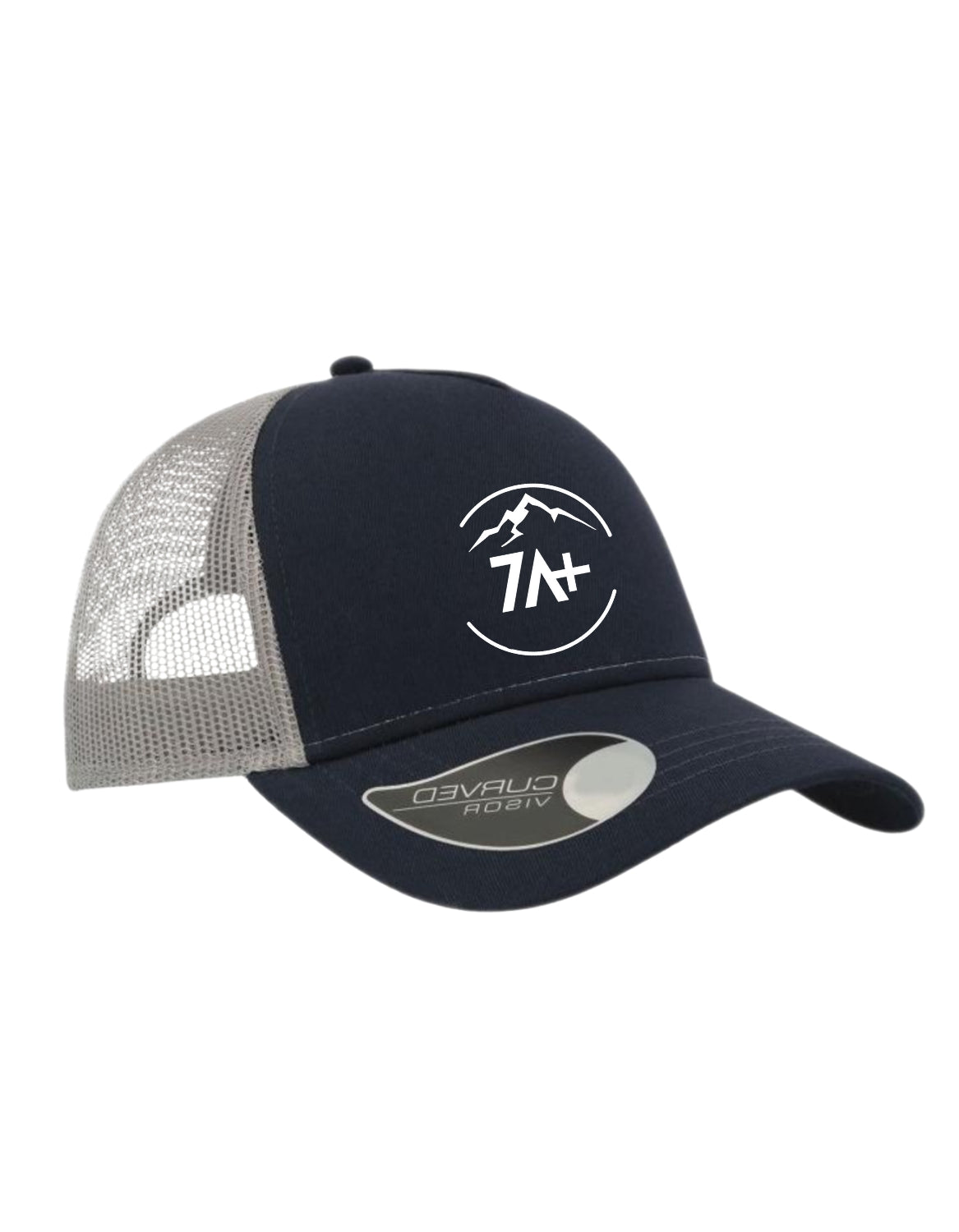 Gorras 7A + para Escalada Boulder y Montaña - Azul Navy / Gris - Gorras