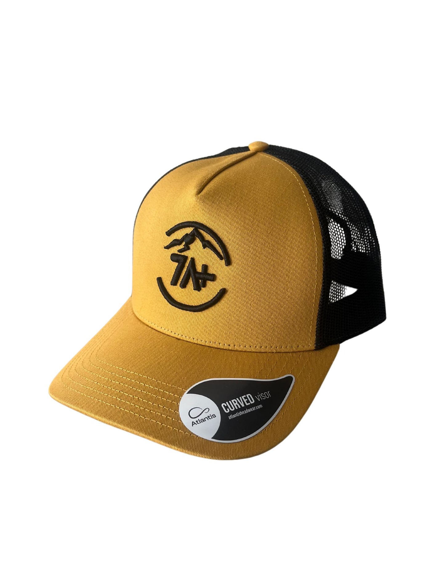 Gorras 7A + para Escalada Boulder y Montaña - Amarillo / Negro - Gorras