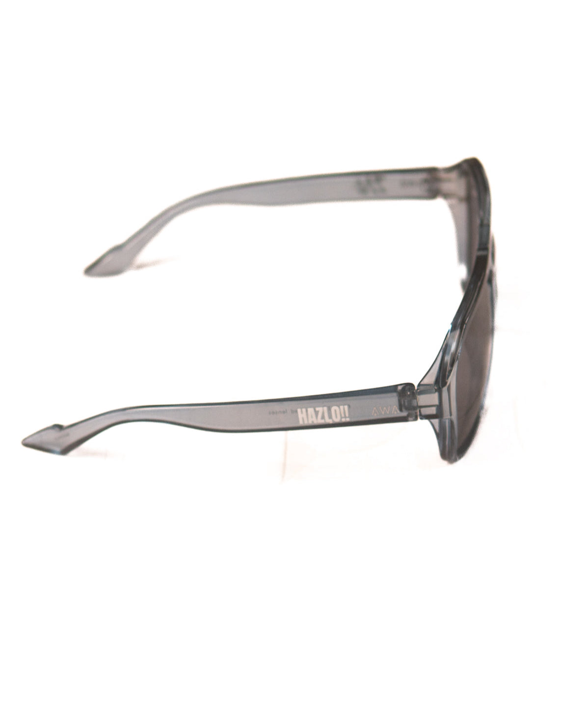 Gafas Maverick Azul translúcido derecho