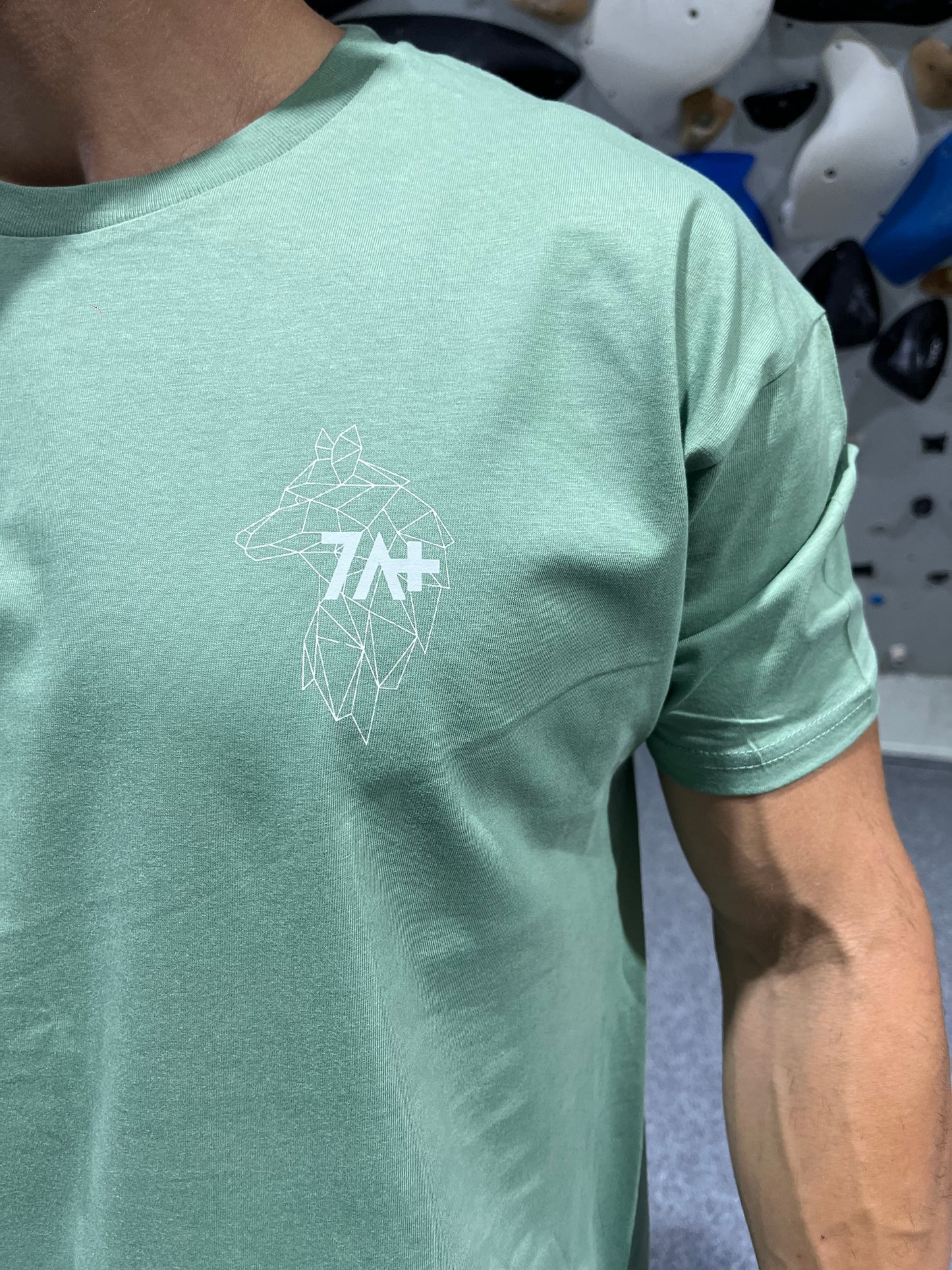 camiseta verde the wolves parte delantera