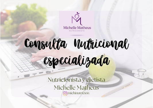 COLABORADOR: MICHELLE MATHEUS NUTRICIÓN