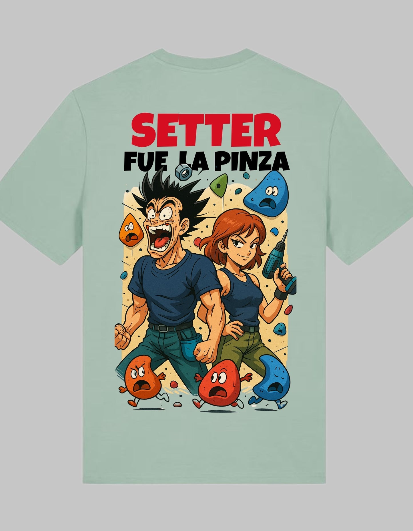 Camiseta color verde dark setter