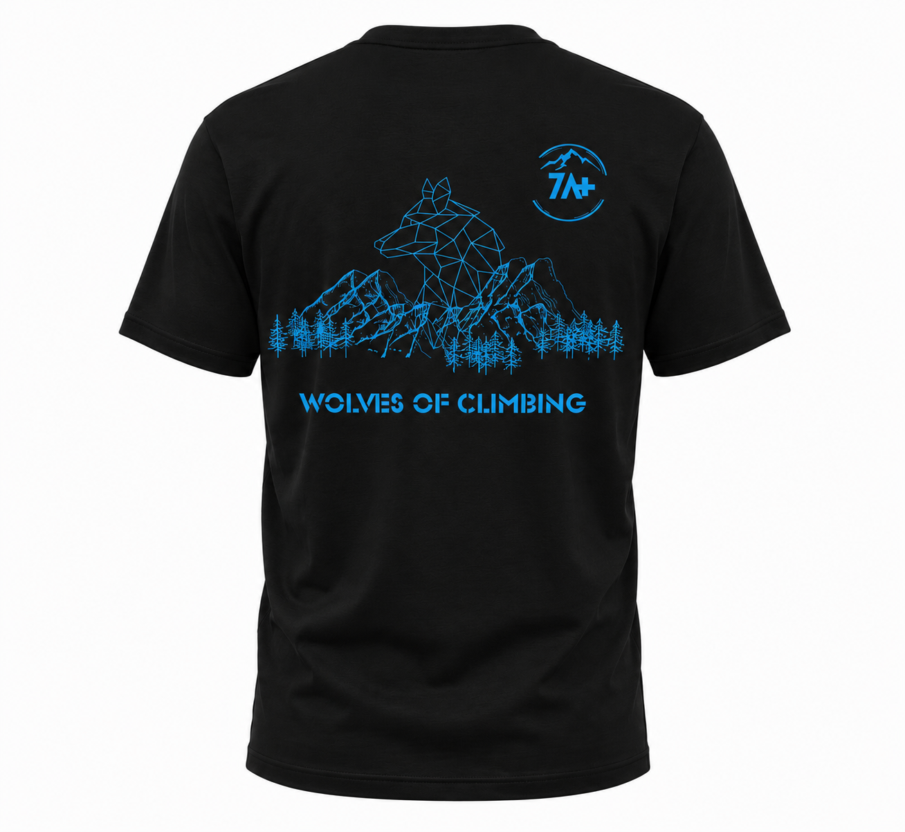 Camiseta Wolves of Climbing 7A+ Escalada y boulder.