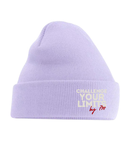 Gorro color malva