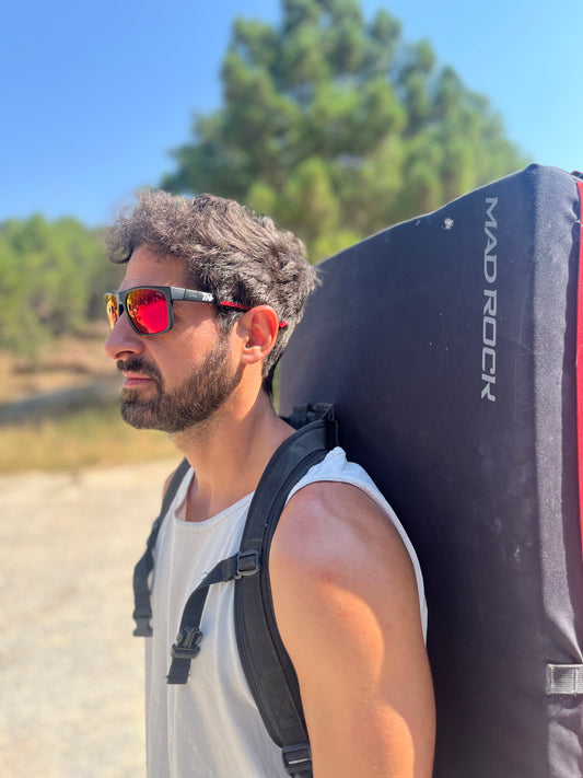 Gafas Mera rojas frontal