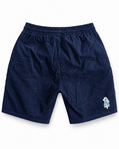 Pantalón Azul corto boulder pana