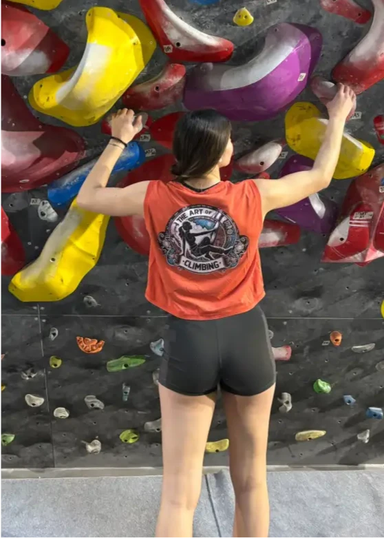 Camiseta The Art of Climbing 7A + Escalada y Boulder - Paprika / XS - camiseta tirantes mujer