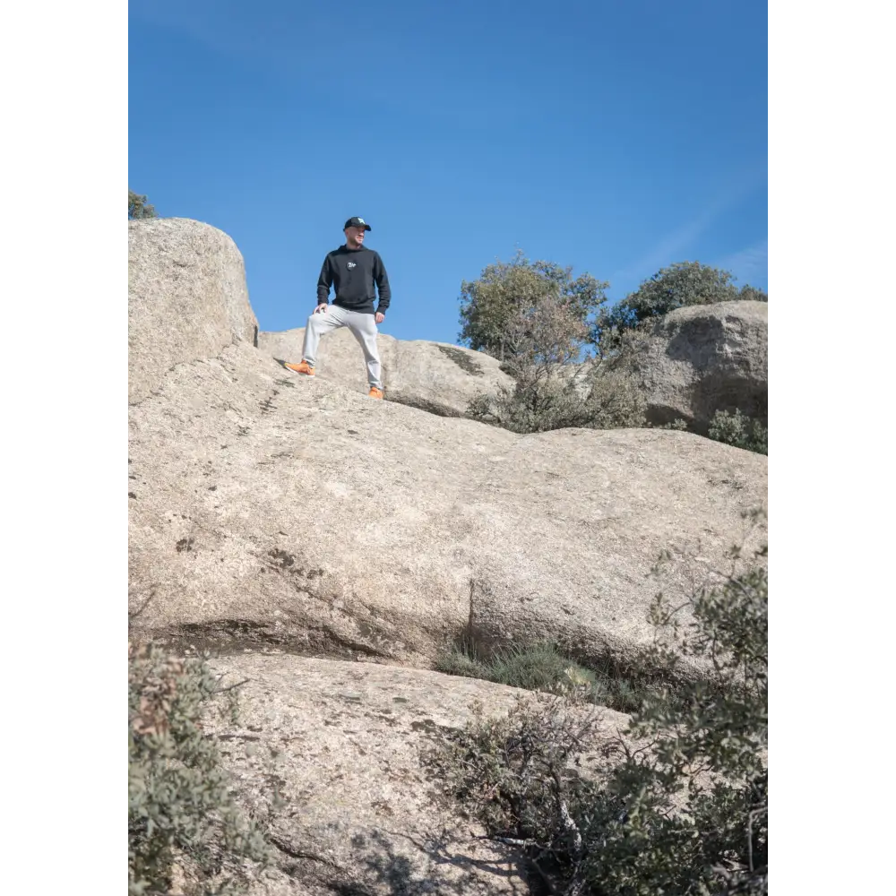 Sudaderas de Escalada y Boulder 7A + - S / Negro - Entrenamiento